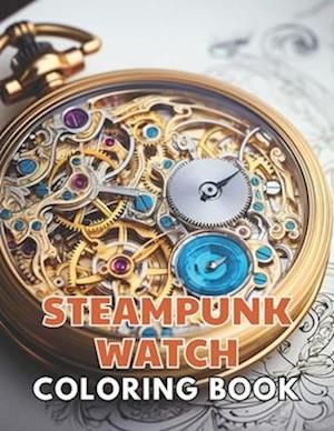 Steampunk Watch Coloring Book