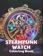 Steampunk Watch Coloring Book