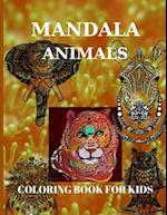 Mandala Animals Coloring Book for Kids