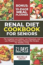 Renal Diet Cookbook For Seniors