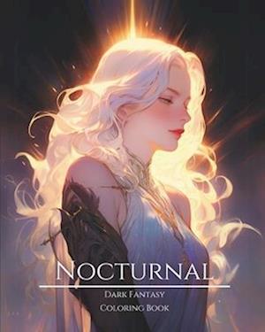 Nocturnal- Dark Fantasy Coloring Book 9