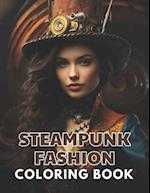 Steampunk Fashion Coloring Book