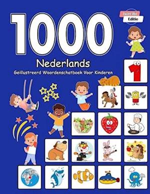1000 Nederlands Geïllustreerd Woordenschatboek Voor Kinderen (Zwart-Wit Editie)