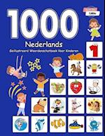 1000 Nederlands Geïllustreerd Woordenschatboek Voor Kinderen (Zwart-Wit Editie)