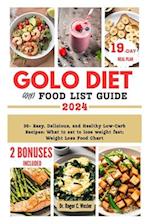 Golo Diet and Food List Guide