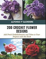 200 Crochet Flower Designs