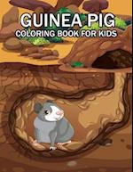 Guinea Pig Coloring Book For Kids