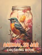 Animal in Jar Coloring Book