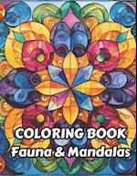 Coloring Book Fauna & Mandalas