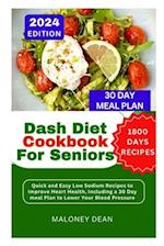 Dash Diet Cookbook For Seniors