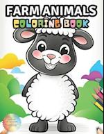 Farm Animals Coloring Book