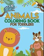 Animal Coloring Book for Toddlers