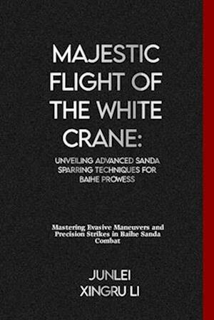 Majestic Flight of the White Crane