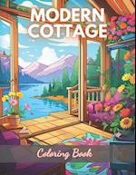 Modern Cottage Coloring Book