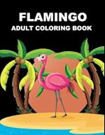 Flamingo Adult Coloring Book