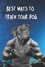 Best Ways To Train Your Dog