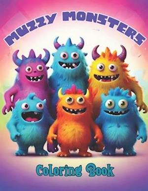 Muzzy Monsters Coloring Book Monster Coloring Book for Kids