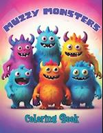 Muzzy Monsters Coloring Book Monster Coloring Book for Kids