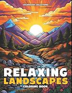 Relaxing Landscapes Coloring Book