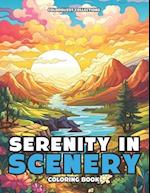 Serenity in Scenery Coloring Book