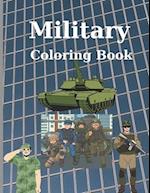 Military Coloring Book