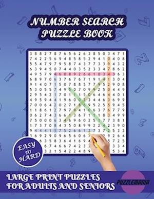 Number Search Puzzle Book