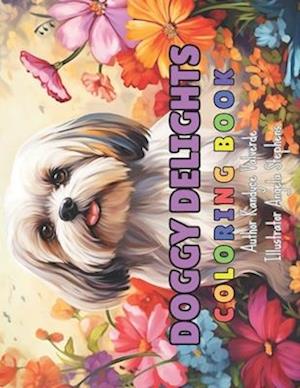 Doggy Delights Coloring Book