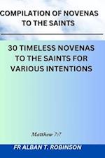 Compilation Of Novenas To The Saints