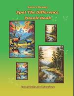 Nature Beauty Spot the Difference Puzzle Book