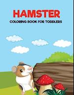 Hamster Coloring Book For Toddlers