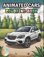 Animated Cars Coloring Book