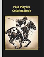 Polo Players Coloring Book