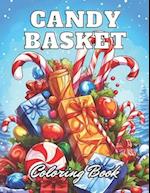Candy Basket Coloring Book