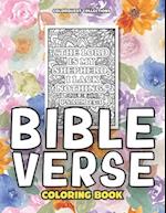 Bible Verse Coloring Book: Express Your Faith with Every Shade of Color 