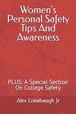 Women's Personal Safety Tips And Awareness PLUS