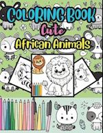 Cute Animal Coloring Book for Kids