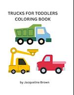 Toddler Trucks Coloring Book