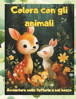 Colora con gli animali