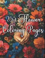 255 Flower Coloring Pages