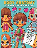 Body Anatomy Coloring Book for Kids