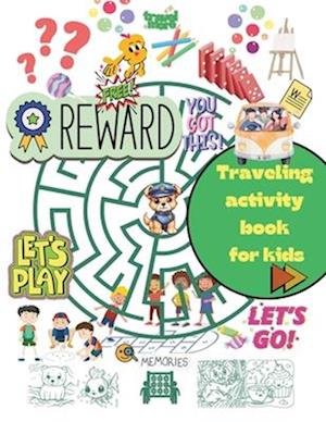 Traveling activity book for kids