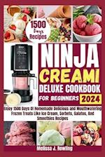 Ninja Creami Deluxe Cookbook For Beginners
