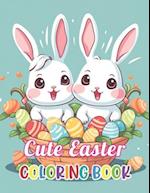 Cute Easter Coloring Book for Kids