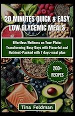 20 Minutes Quick & Easy Low-GI Meals
