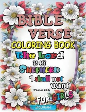 Bible Verse Coloring Book for Girls