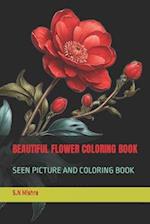 Beautiful Flower Coloring Book