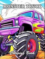 Monster Truck Coloring Book