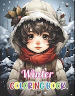 Winter Coloring Book for Kids