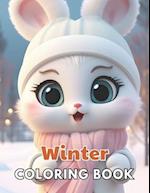 Winter Coloring Book for Kids