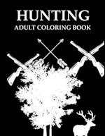 Hunting Adult Coloring Book